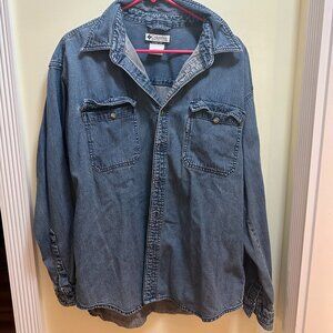 Columbia Denim Flannel